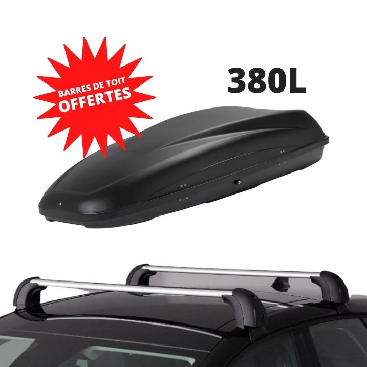 CAPTUR 2 - COFFRE DE TOIT 380 L + BARRES DE TOIT OFFERTES - RENAULT