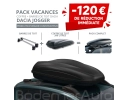 Pack coffre et barres de toit Dacia JOGGER | - 120 € de remise immédiate – réf. 8201733998+7711574057 – photo 1