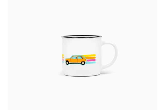 MUG 50 ANS RENAULT 5 - METAL