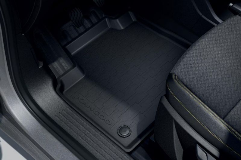 Tapis de sol caoutchouc Lot de 4 (AV+AR) - RENAULT KANGOO 3