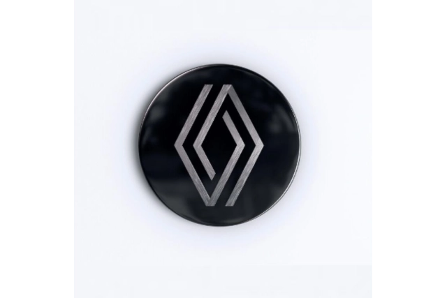 RENAULT – Cabochon Renault Nouvel'R noir - RENAULT AUSTRAL