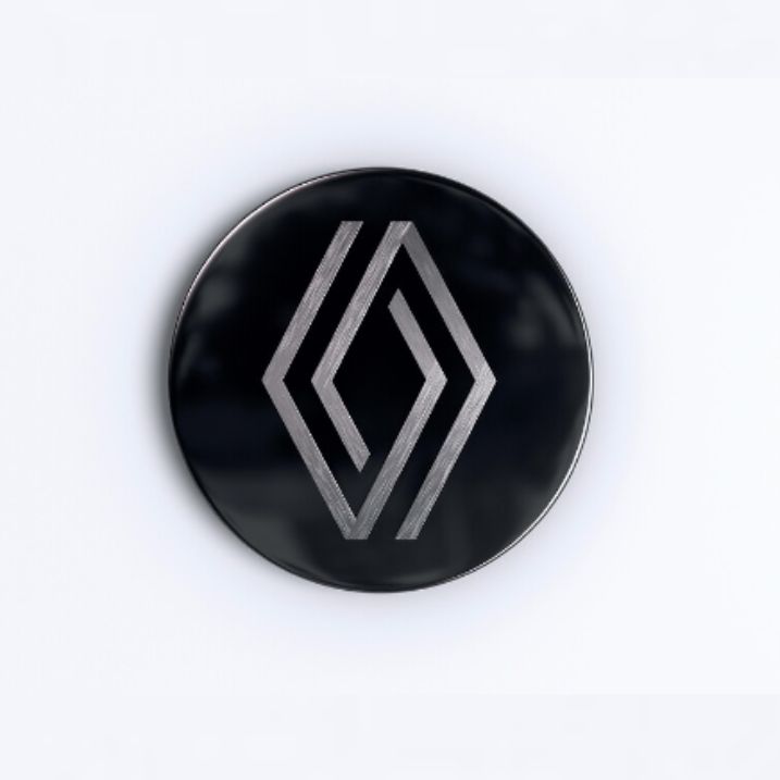 Cabochon Renault Nouvel'R noir - RENAULT AUSTRAL – réf. 403158935R