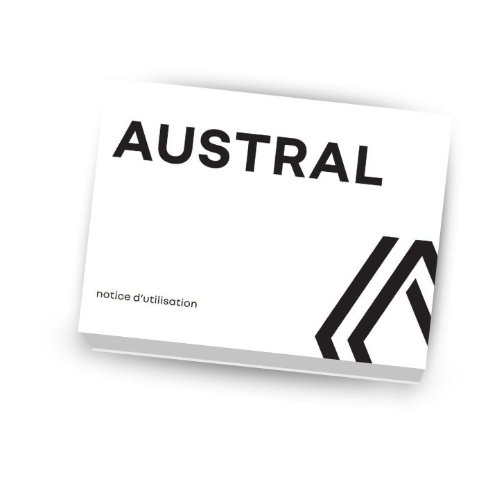 Notice d'utilisation - Renault AUSTRAL – réf. NOTICEAUSTRAL2022