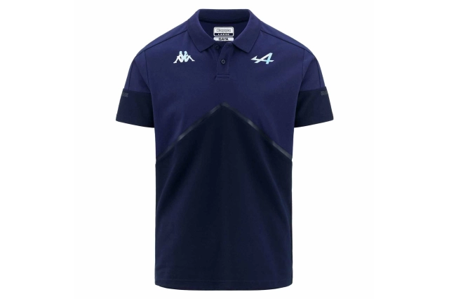 Polo BLEU FANWEAR  ALPINE F1 TEAM