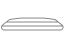 Grille de séparation - RENAULT ESPACE E-TECH – réf. 792B92212R – photo 2