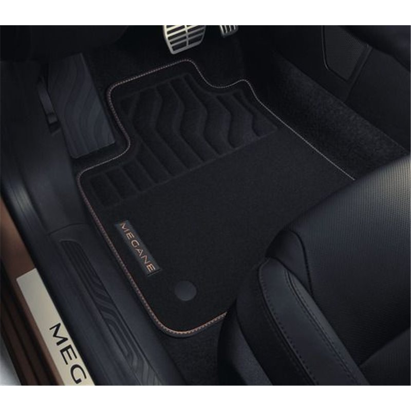 Tapis de sol textile Cuivre SL Lot de 4 (AV+AR) - RENAULT MEGANE E-TECH