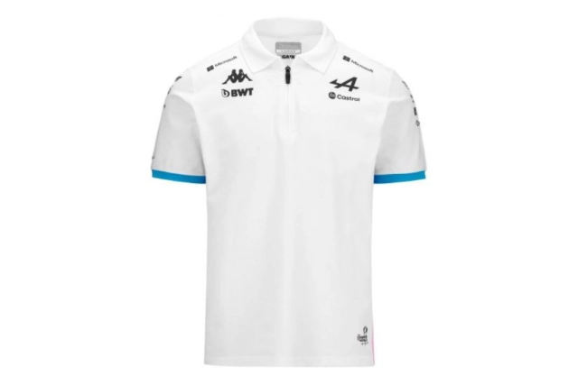 Polo blanc Alpine F1 TEAM 2024