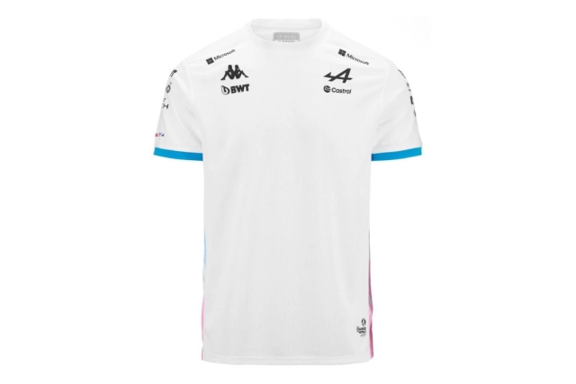 T-shirt Blanc ALPINE F1 TEAM 2024