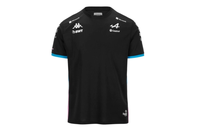 T-shirt Noir ALPINE F1 TEAM 2024