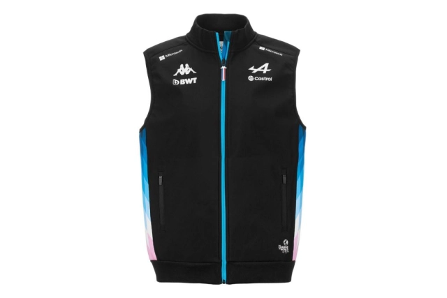 Bodywarmer Noir ALPINE F1 TEAM 2024