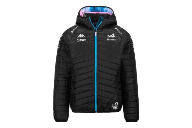 Parka Noir ALPINE F1 Team 2024