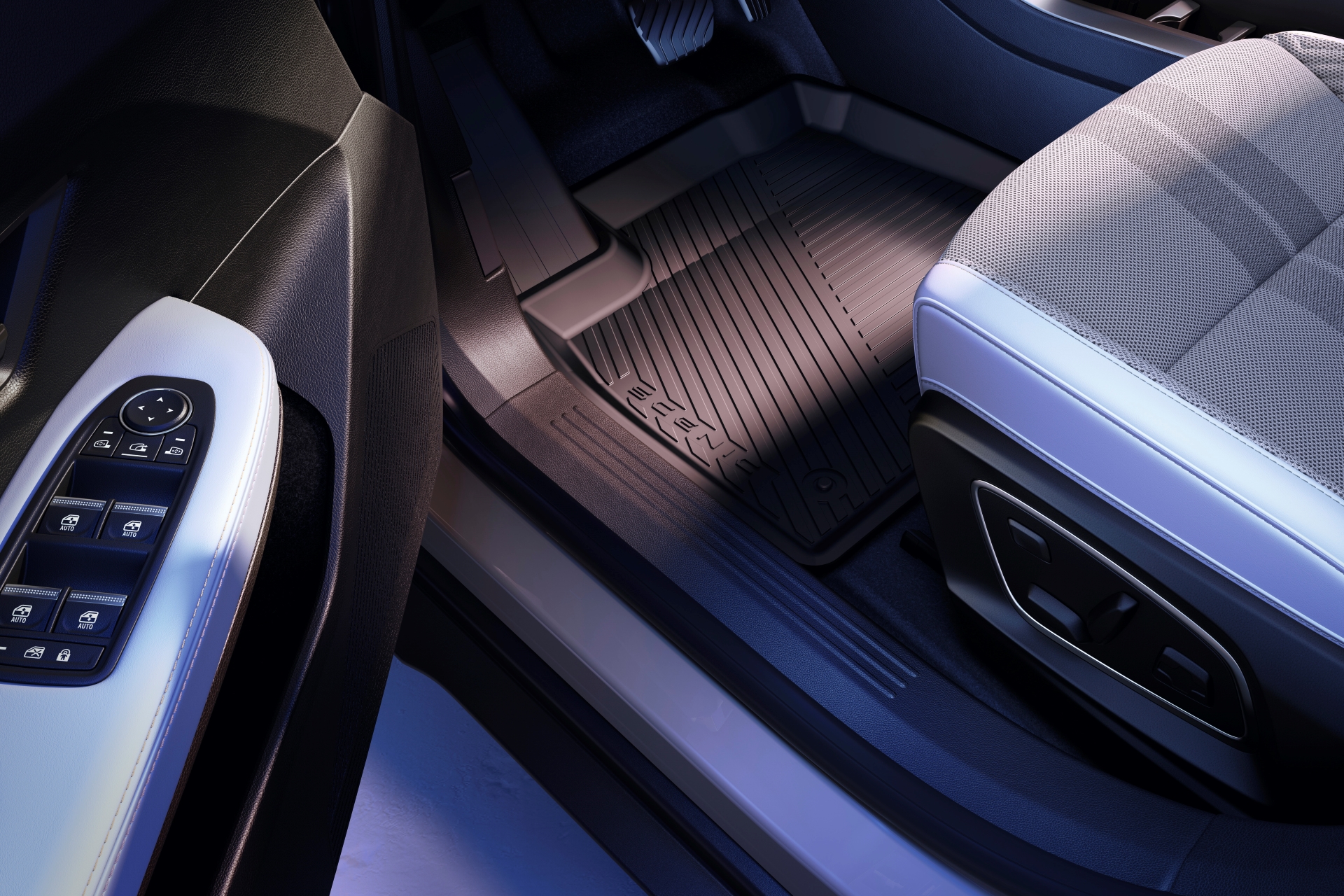 Tapis de sol caoutchouc Lot de 4 (AV+AR) - RENAULT SCENIC E-TECH