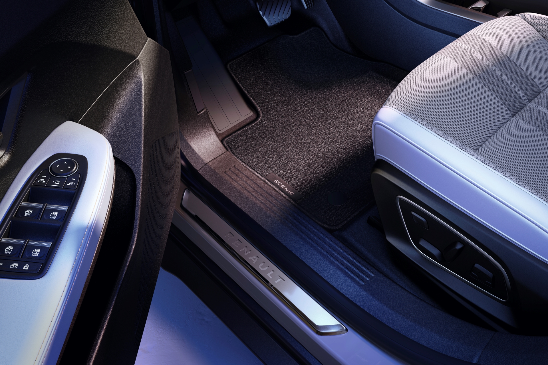 Tapis de sol textile Confort Lot de 4 (AV+AR) - RENAULT SCENIC E-TECH