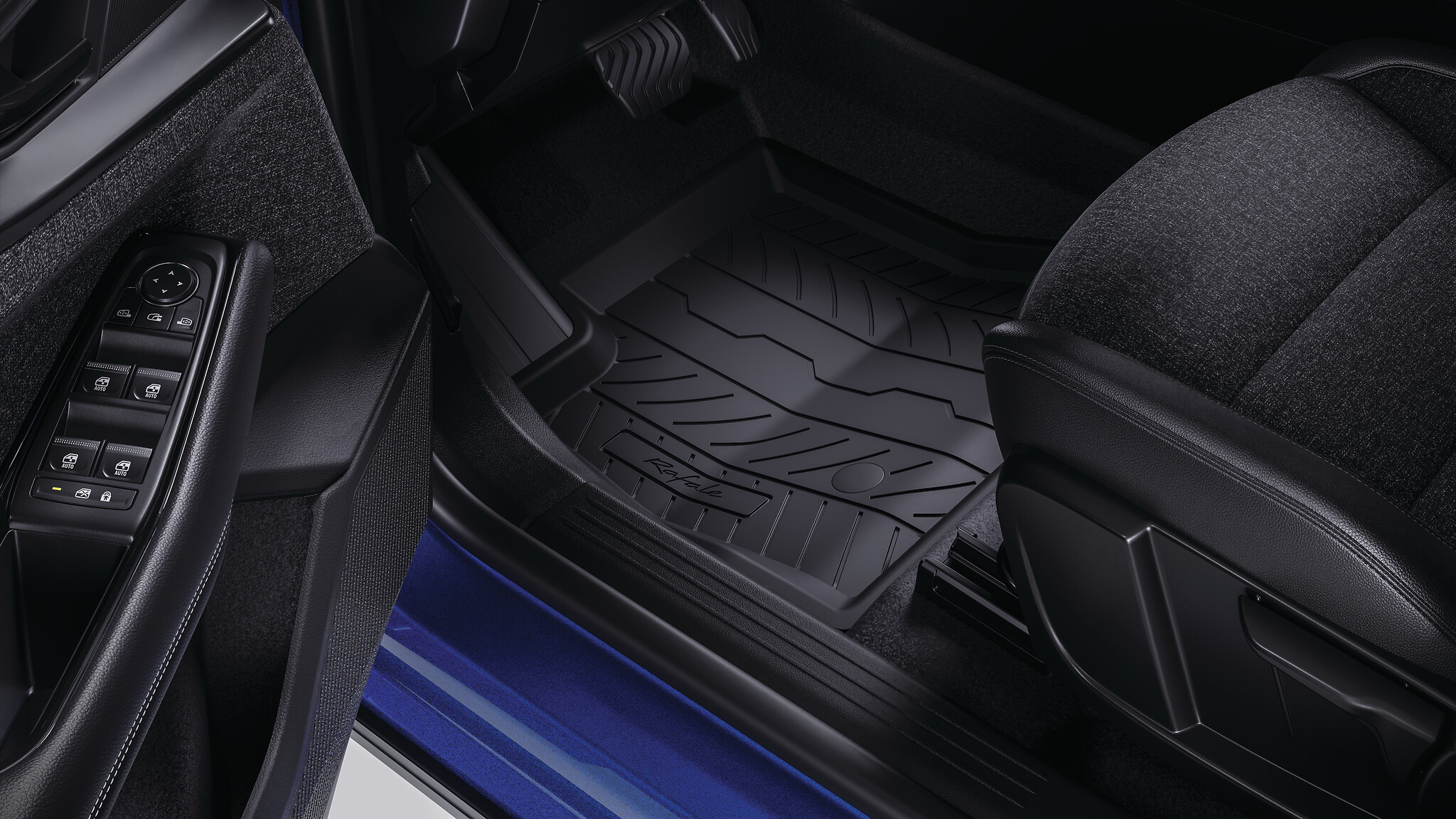 Tapis de sol caoutchouc Lot de 4 (AV+AR) - RENAULT RAFALE