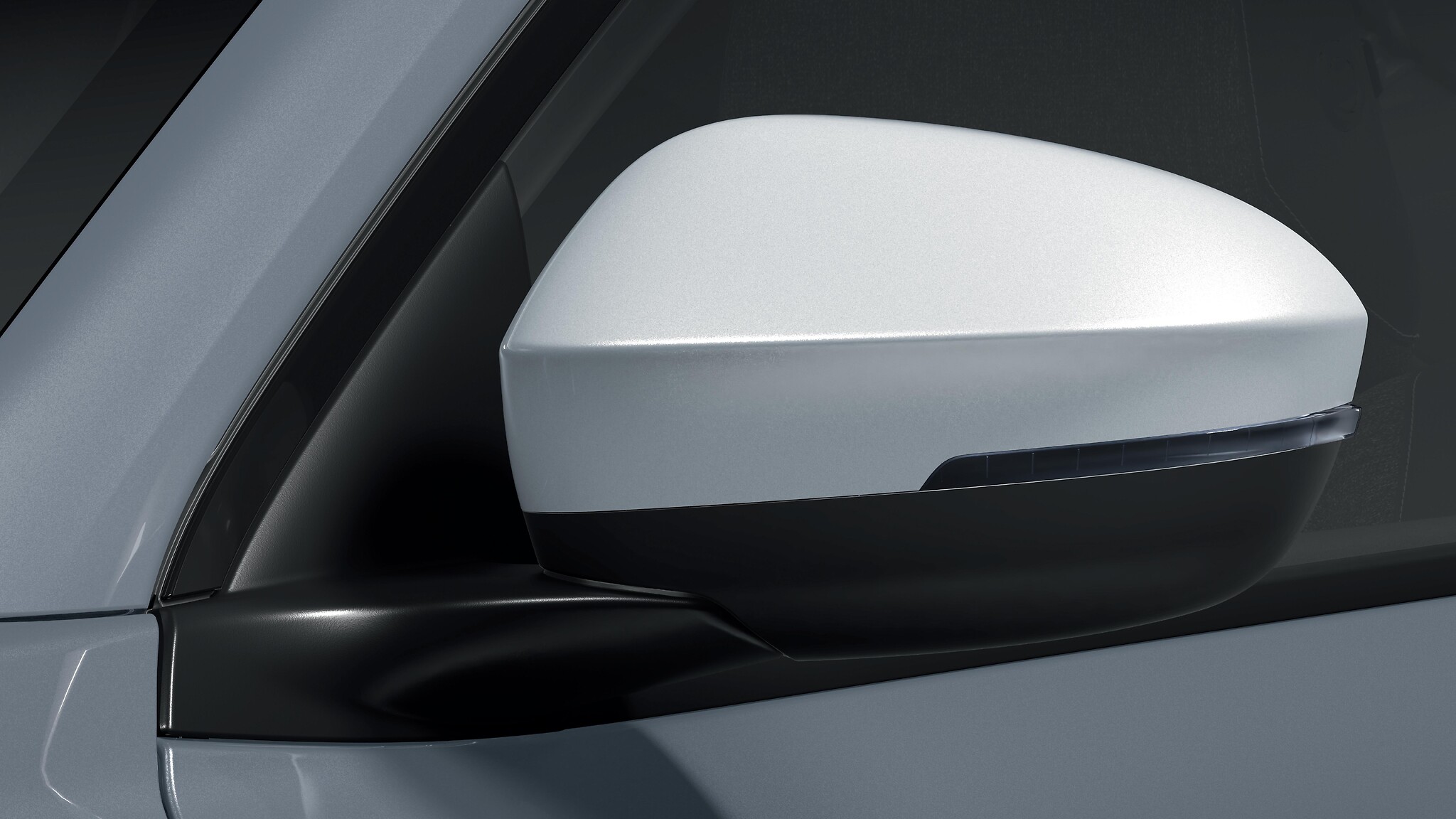 Coques de rétroviseur Blanc nacré - RENAULT RAFALE – réf. 963H11219R
