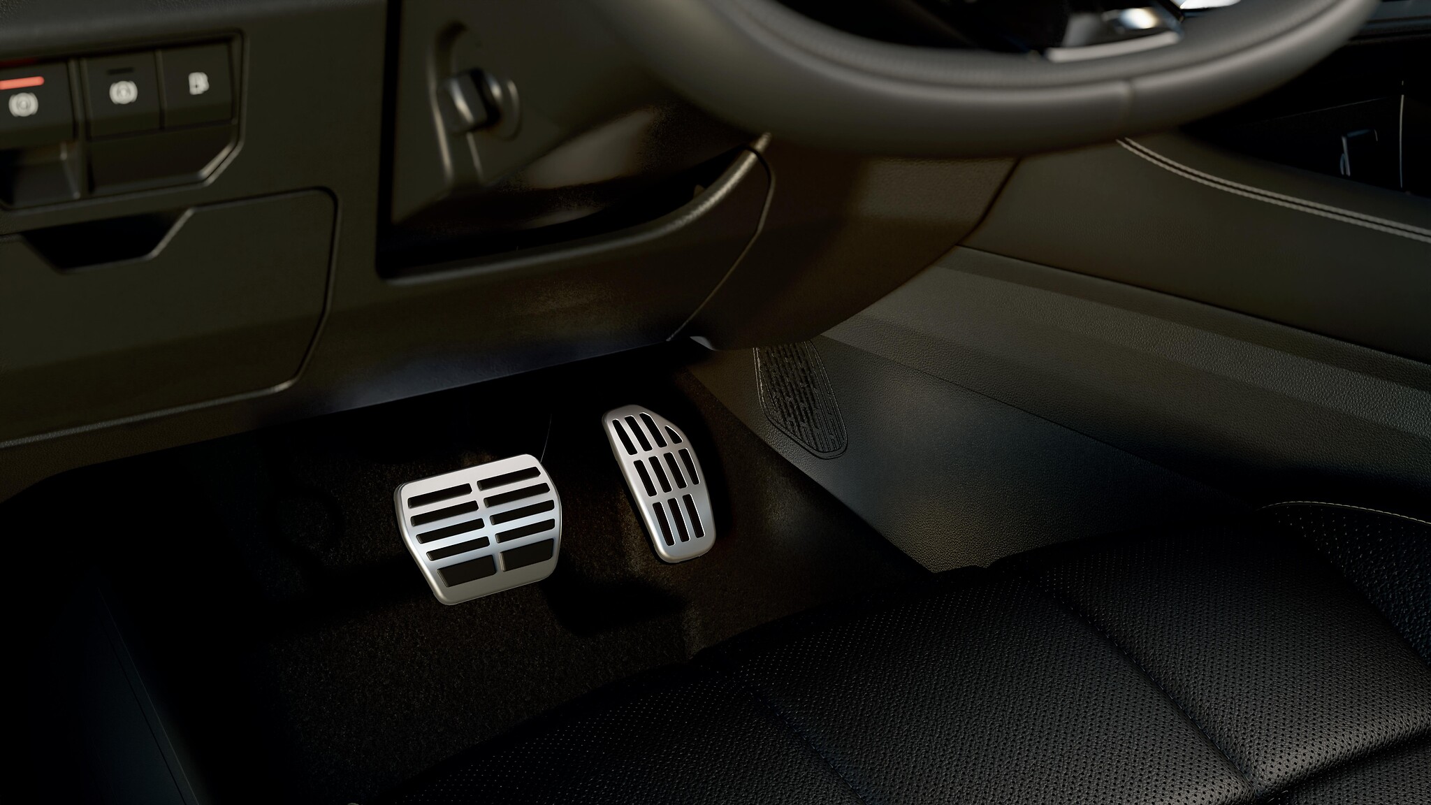 Pédalier sport aluminium - RENAULT RAFALE – réf. 465318779R