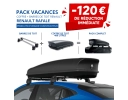 Pack coffre et barres de toit RENAULT RAFALE | - 120 € de remise immédiate – réf. 738208317R+7711948972 – photo 1