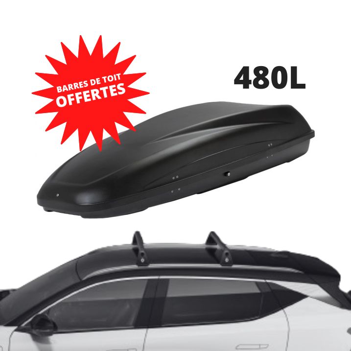 SCENIC E-TECH - COFFRE DE TOIT 480 L + BARRES DE TOIT OFFERTES - RENAULT
