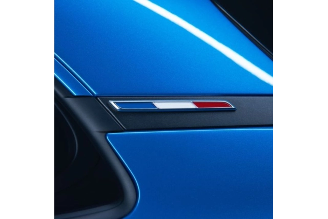 ALPINE – MONOGRAMMES DRAPEAU FRANCE - ALPINE A110