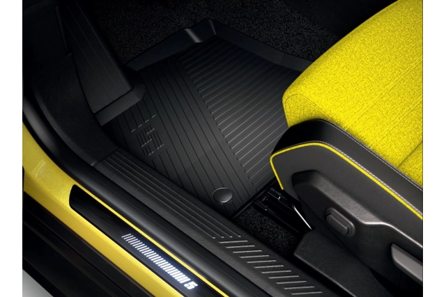 RENAULT – Tapis de sol caoutchouc Lot de 4 (AV+AR) - RENAULT R5 ELECTRIQUE