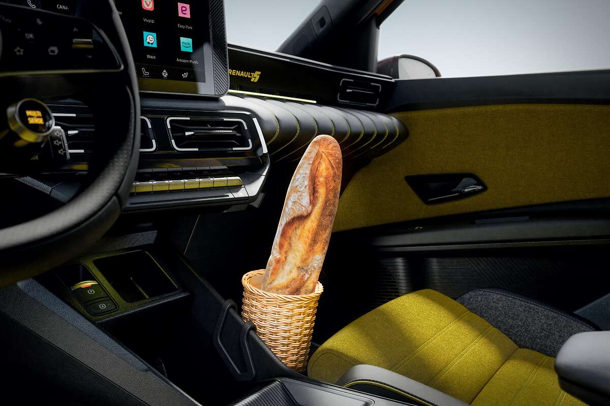 PORTE BAGUETTE EN OSIER - RENAULT R5 – réf. 7717277503