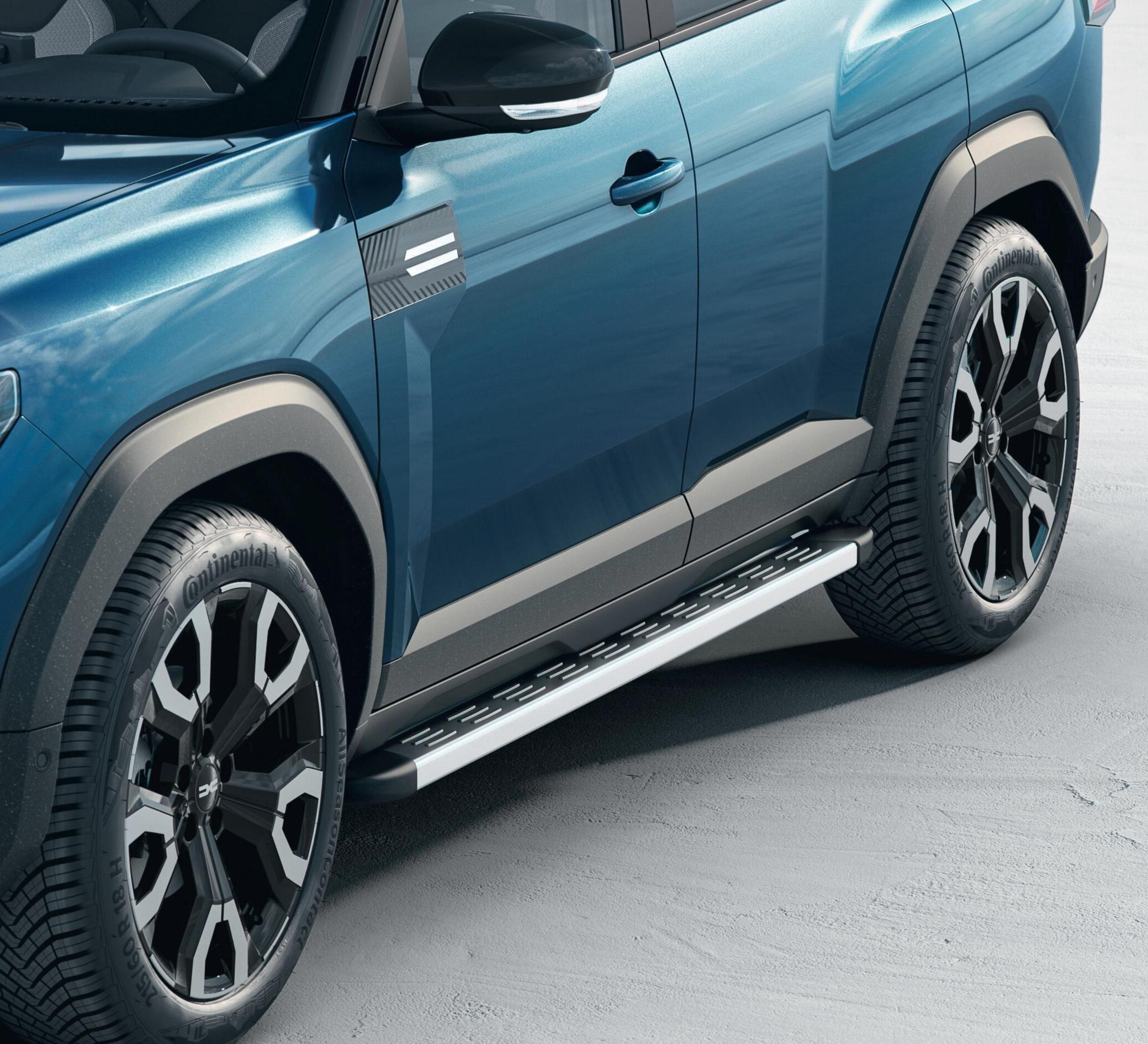 Marchepieds Dacia BIGSTER 2025 – réf. 764121417R+768479973R