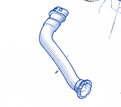 CONDUIT AIR ENTRE Renault, Dacia, Alpine - 8200039843