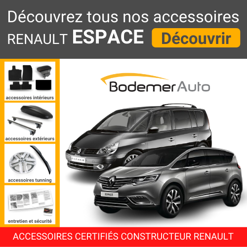 filet de rangement - coffre Renault Espace 5 - accessoires