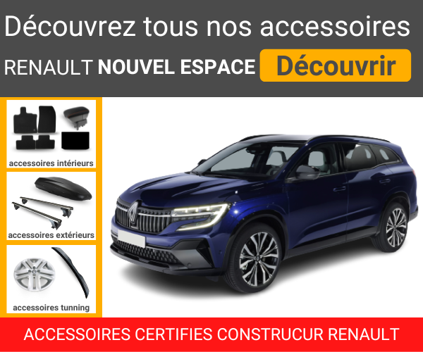 Seuil de coffre - Pour attelage esc. - Renault