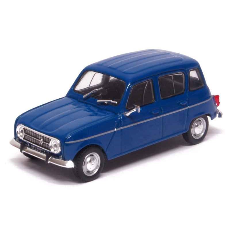 La Renault 4L bleue de 1962 en miniature par Universal Hobbies au