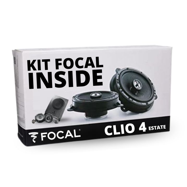 KIT FOCAL INSIDE - CLIO 4 Estate (avant 06/2014)