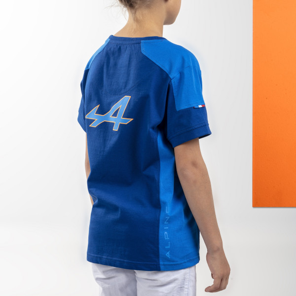 Tee-shirt Enfant Alpine Bleu
