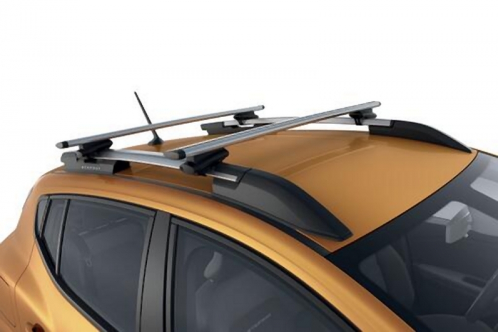 Barres de toit transversales sur longitudinales pour Dacia Dokker