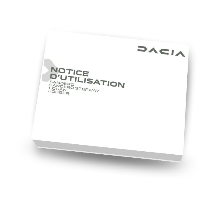 Notice d'utilisation - Dacia SANDERO 3
