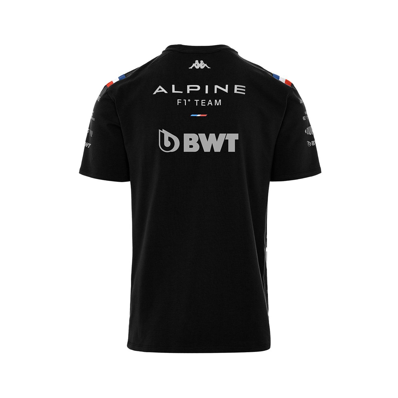 T-shirt noir ALPINE F1 Team Coton - Homme