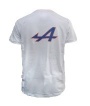 T-shirt Blanc Homme ALPINE Racing