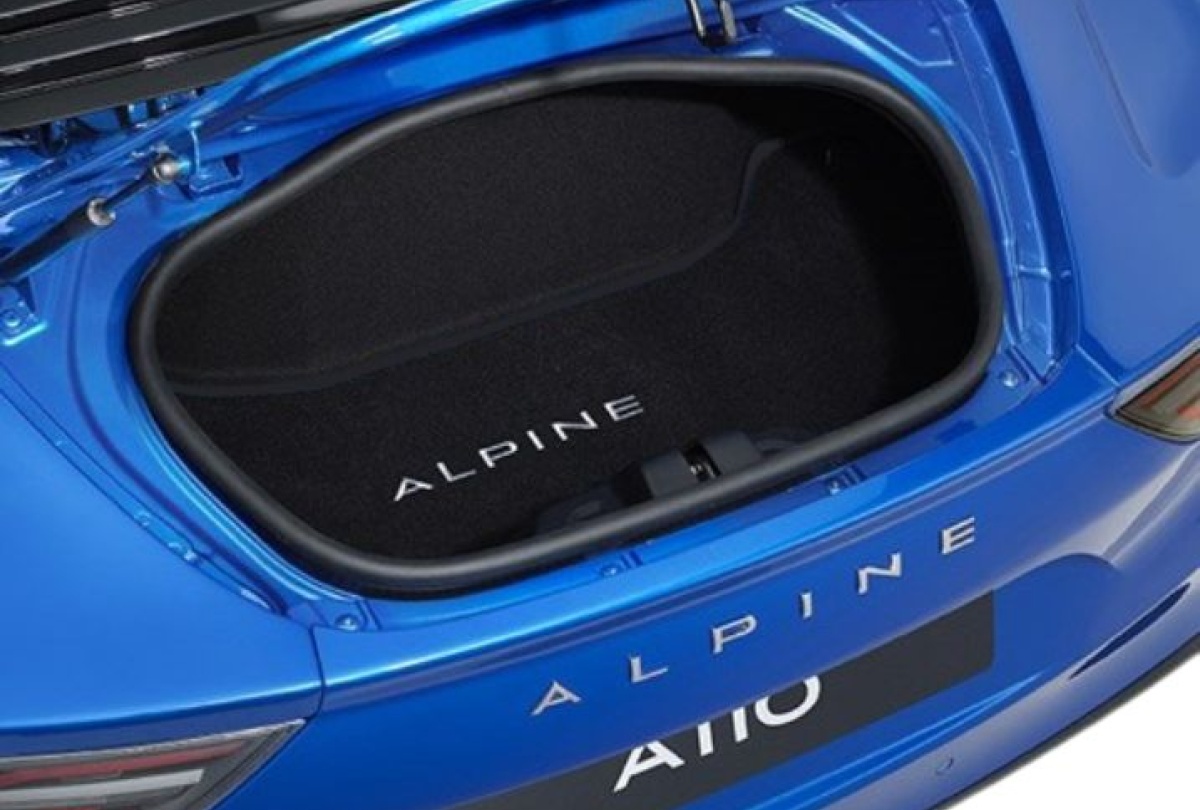 Tapis de Coffre (arrière) Alpine A110 Alpine