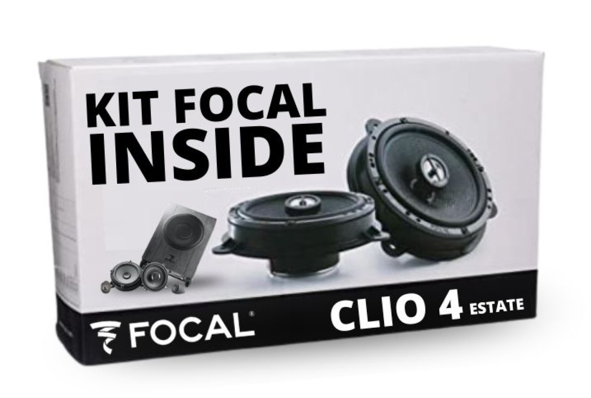 KIT FOCAL INSIDE - CLIO 4 Estate (après 06/2014) Renault