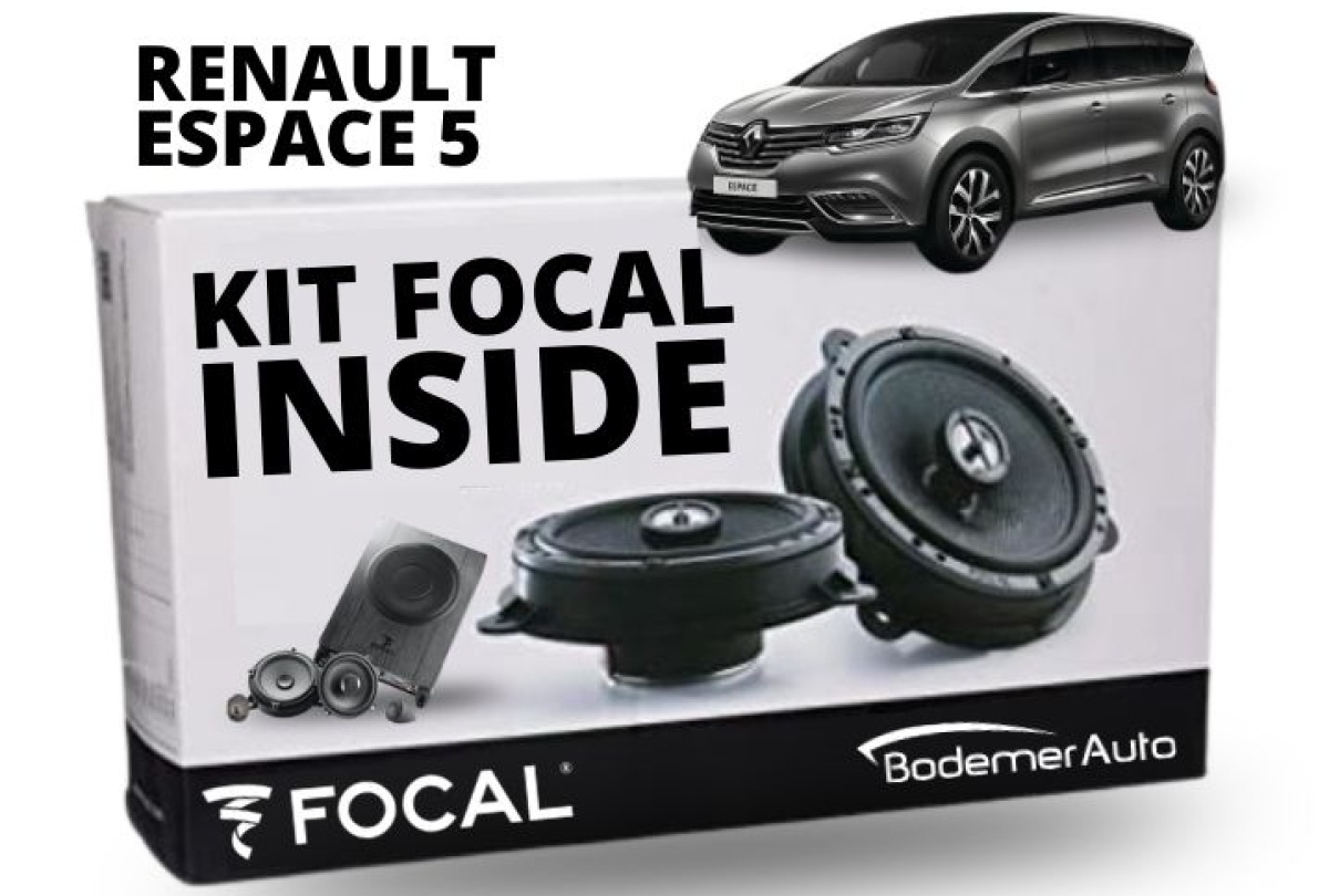 KIT FOCAL INSIDE - ESPACE 5 Renault