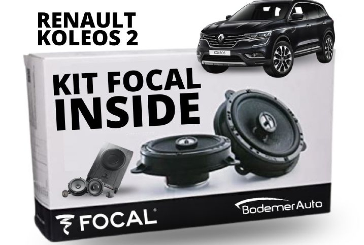 KIT FOCAL INSIDE - KOLEOS 2 Renault