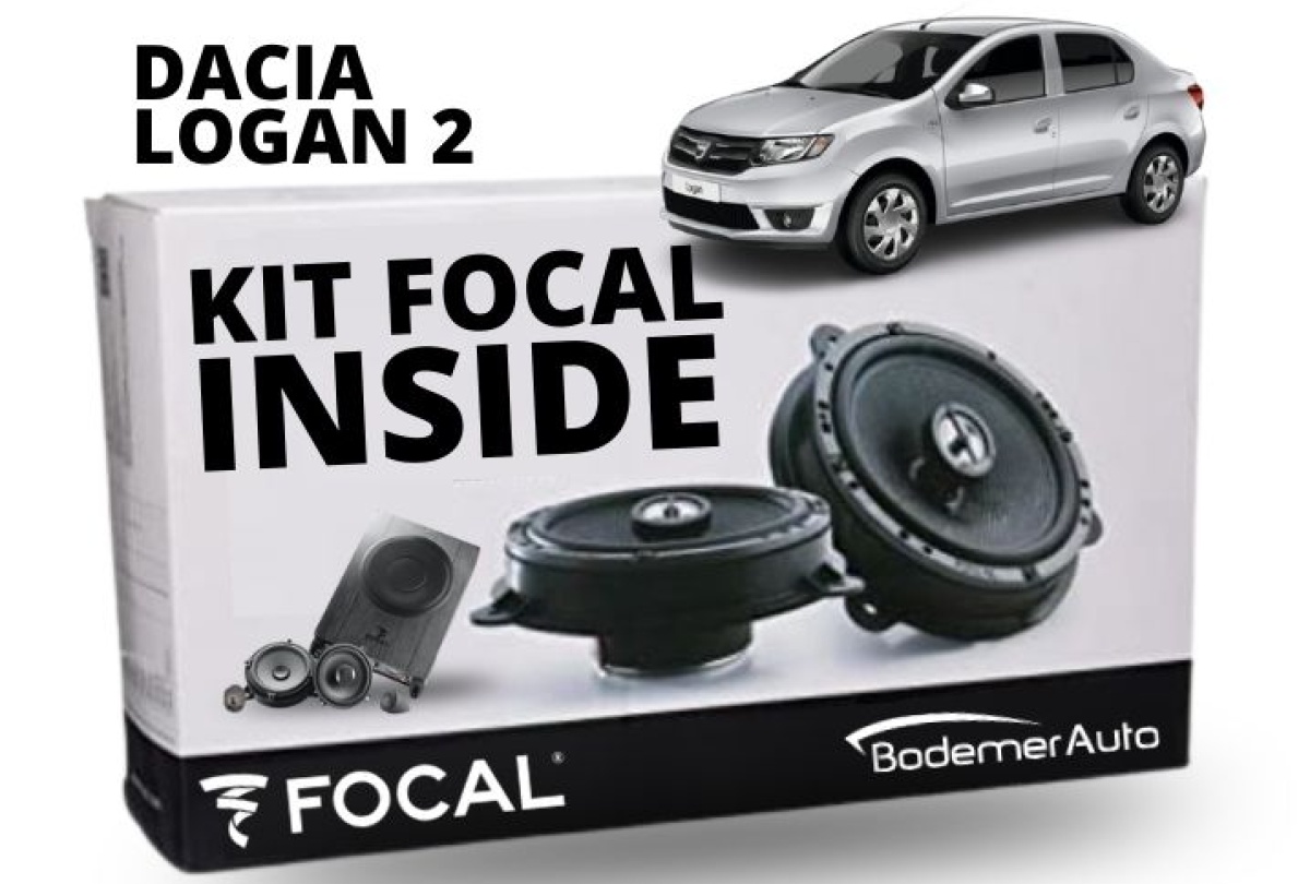 KIT FOCAL INSIDE - LOGAN 2 Renault