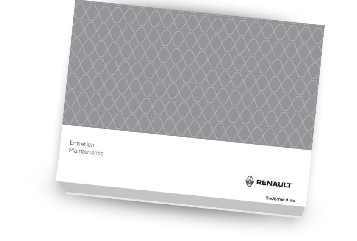 Carnet d'entretien Véhicule Renault Renault