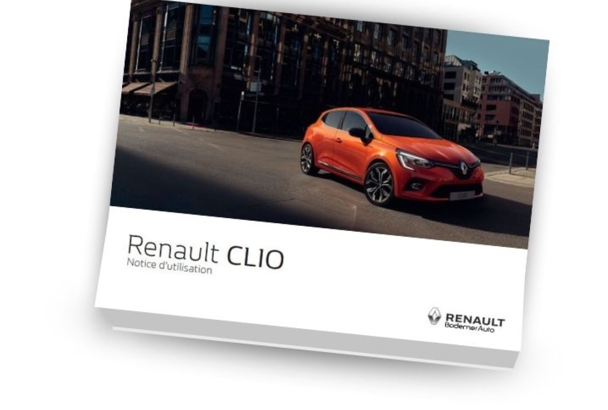 Manuel Notice D Utilisation Renault Clio 4  2018 