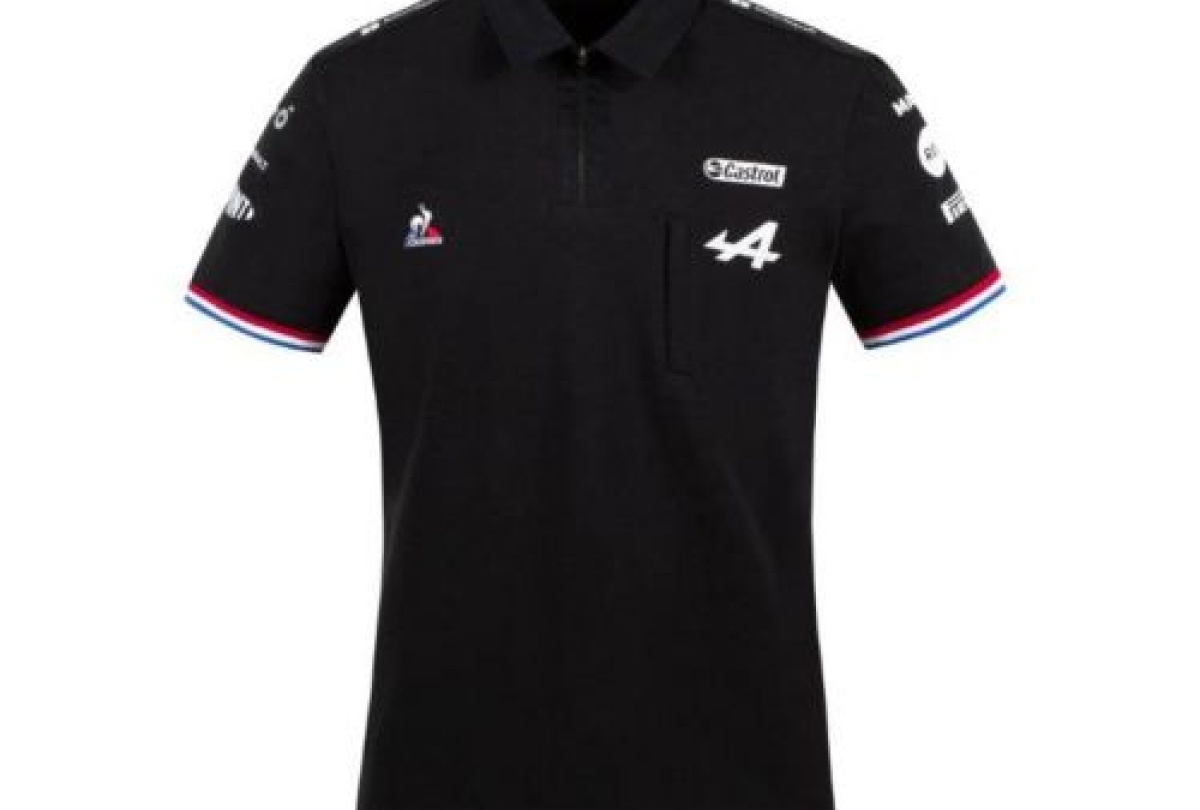Polo ALPINE F1 Team 2021 Noir Homme Alpine
