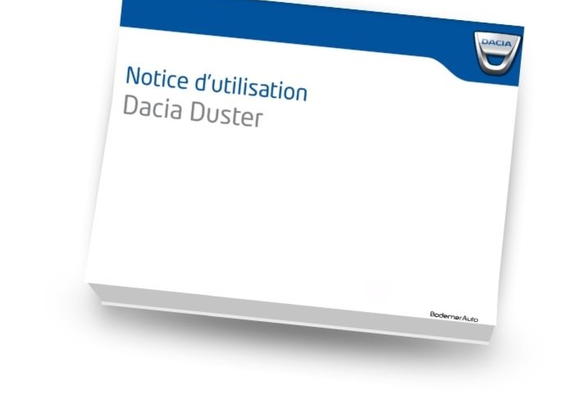 Notice d'utilisation Dacia DUSTER 1 Dacia