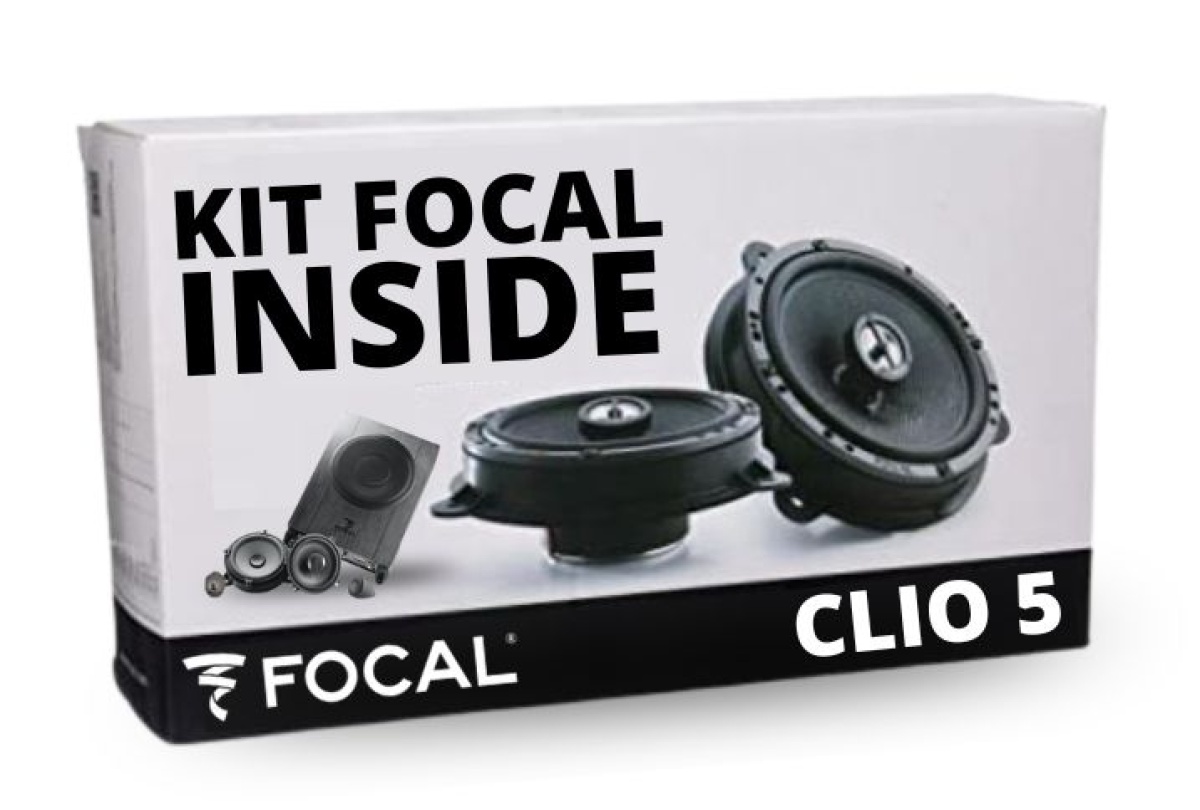 KIT FOCAL INSIDE - CLIO 5 Renault