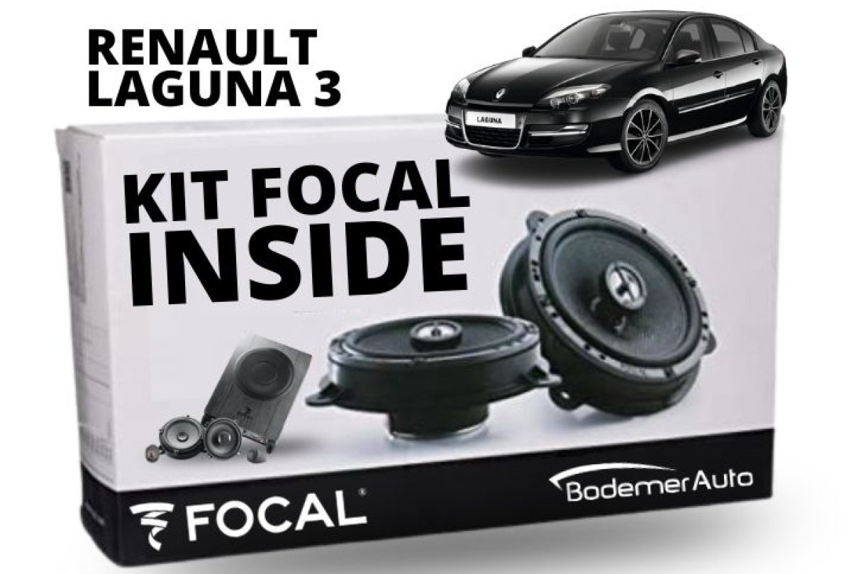 KIT FOCAL INSIDE - LAGUNA 3 Renault