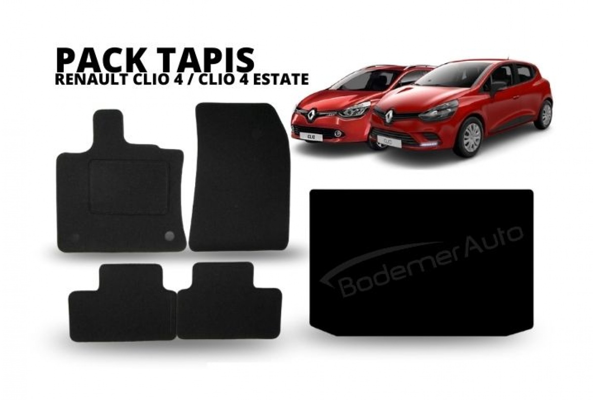 PACK de tapis - RENAULT CLIO 4 / ESTATE Renault