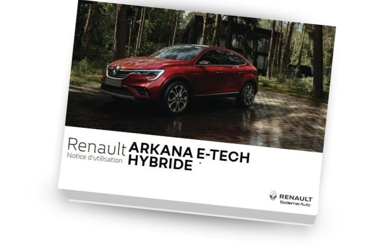 Notice d'utilisation - Renault ARKANA E-TECH Renault