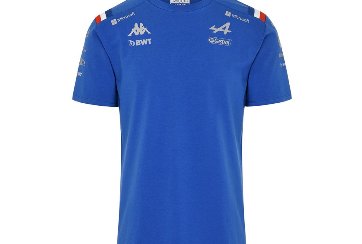 T-shirt ALPINE F1 Team 2022 Garage Bleu - Homme Alpine